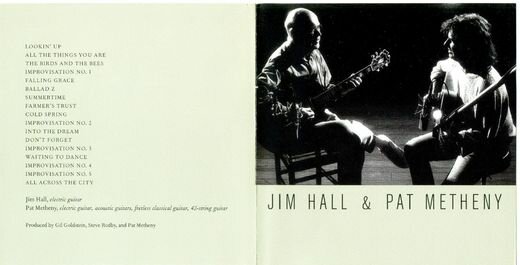 Jim Hall & Pat Metheny – Jim Hall & Pat Metheny (1998, Remastered 2011) Jim Hall & Pat Metheny – Jim Hall & Pat Metheny (1998, Remastered 2011)