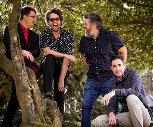 Darnielle, Jon Wurster, Matt Douglas, Pete Hughes. ©Josh Sanseri Darnielle, Jon Wurster, Matt Douglas, Pete Hughes. ©Josh Sanseri