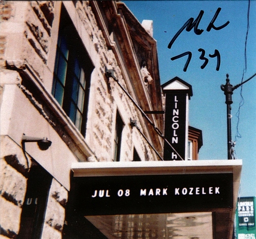 Mark Kozelek Live in Chicago, July 8 2011 Mark Kozelek Live in Chicago 2011